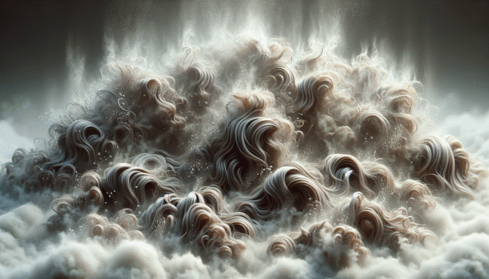 Managing Wavy Hair in Humid Climates: Wavy hair becoming frizzy and losing definition due to high humidity.