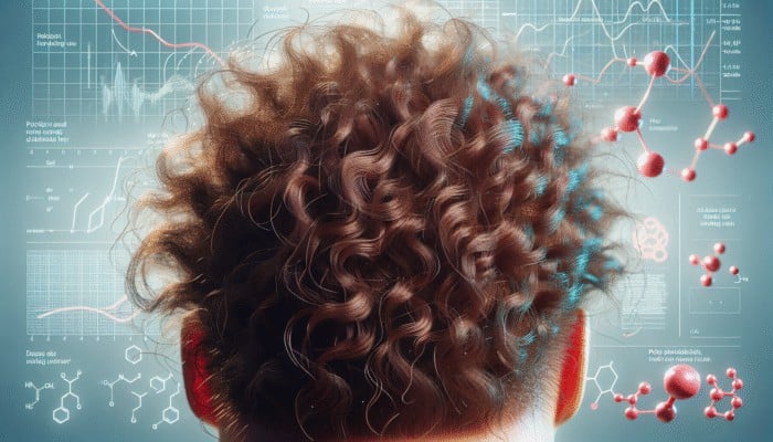 Advanced Scalp Care for Hair Growth: A vibrant illustration of a healthy scalp with lush hair, showing its protective and nutrient functions, with scientific charts.