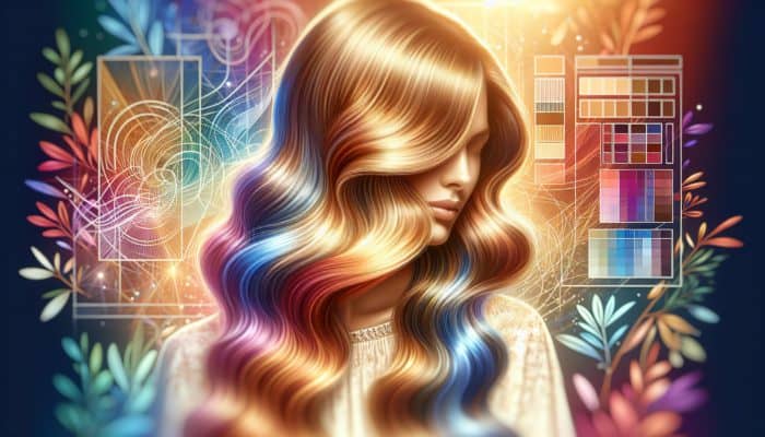 Woman with sun-kissed hair displaying balayage highlights and lowlights in loose waves under natural sunlight.