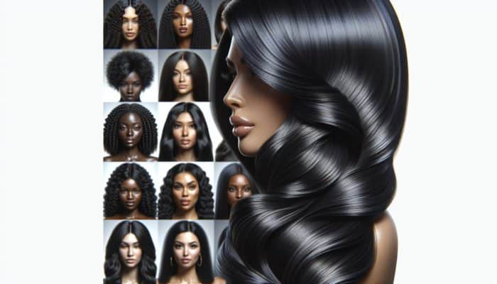 Selecting Hair Lacquer For Hold Practice: Woman's hair styled with hair lacquer, showing firm, glossy hold against humidity and wind.